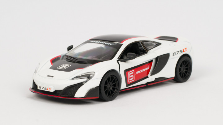 Машинка Kinsmart KT5392WF MCLAREN 675LT Белый