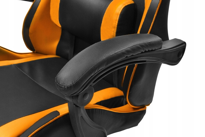 Комп'ютерне крісло для геймера JUMI ARAGON TRICOLOR ORANGE