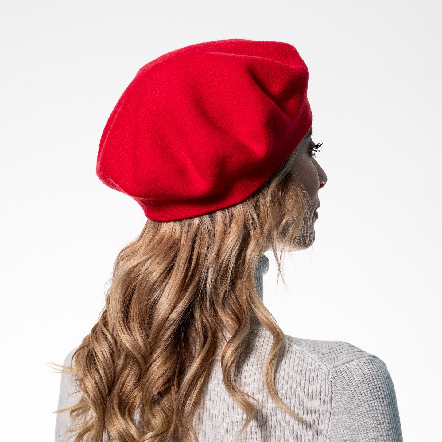 Берет LuckyLOOK НОНА One Size Червоний (554-399)