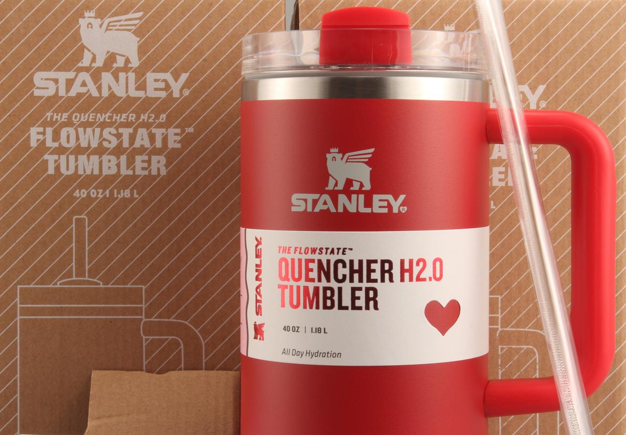 Термокружка Stanley Quencher H2.0 Tumbler 1,18 л Red Cranberry