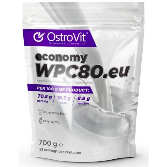 Протеин OstroVit Economy WPC80.eu 700 g /23 servings/ Chocolate