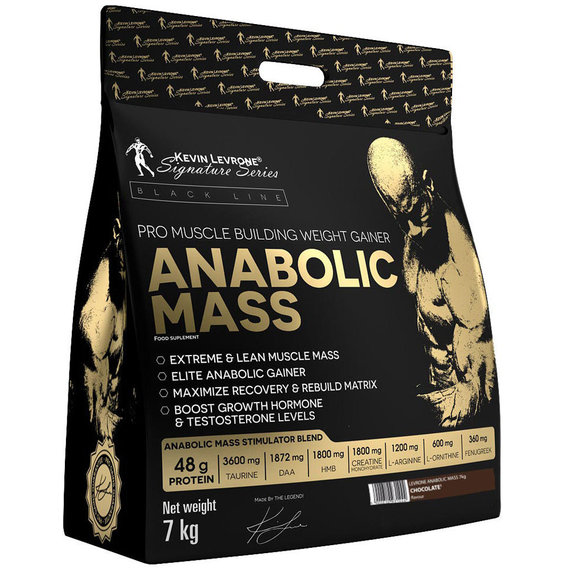 Гейнер Kevin Levrone Anabolic Mass 7000 g /70 servings/ Chocolate