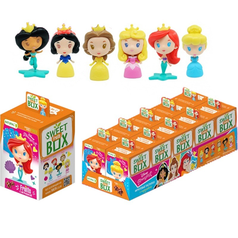 Sweet Box DISNEY ПРИНЦЕСИ ДИСНЕЮ ЧИБІ FRUITLS