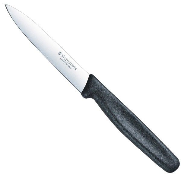 Кухонный нож Victorinox 100 мм Черный (5.0703)