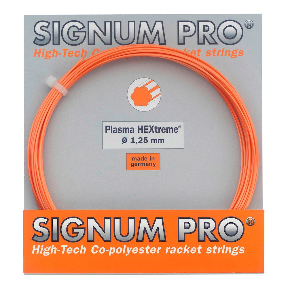 Теннисные струны Signum Pro Plasma HEXtreme 12.2 м Оранжевый (112-0-1)