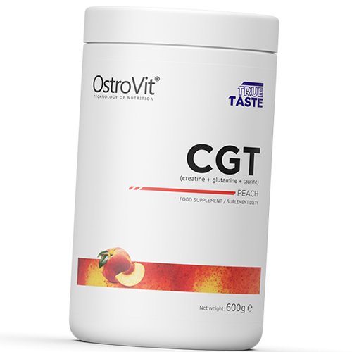 Креатин + Глютамин + Таурин CGT Ostrovit 600г Персик (31250012)