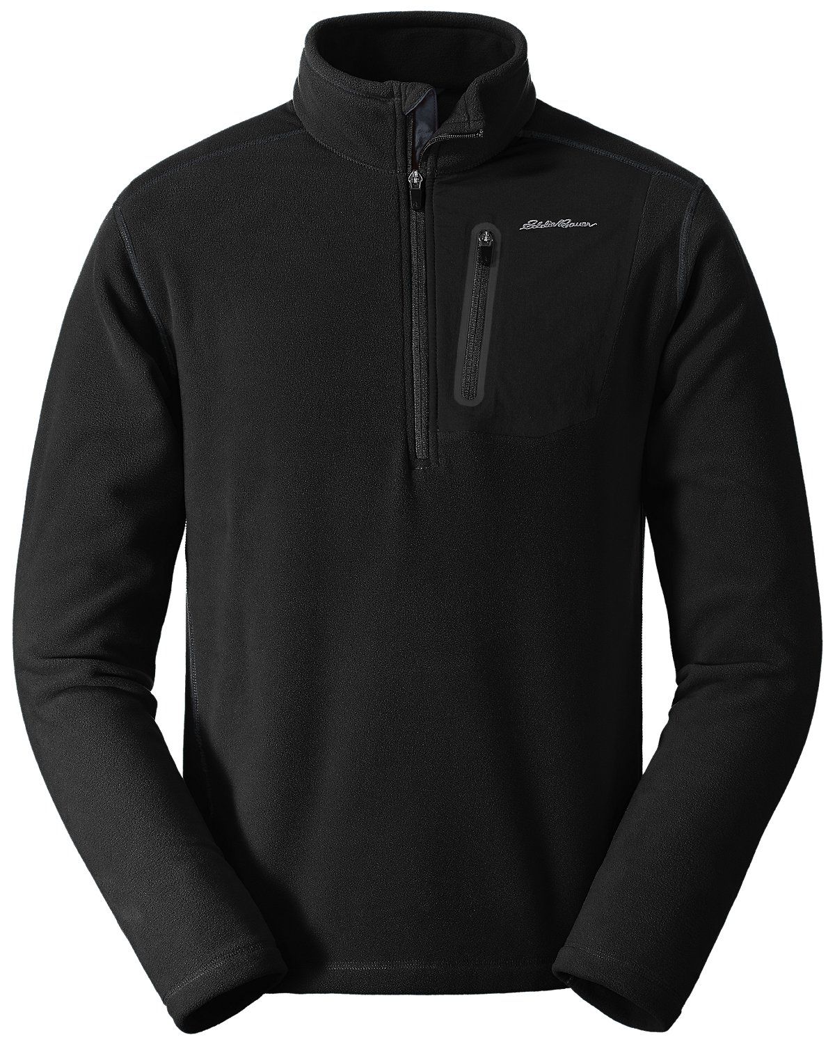 Кофта Eddie Bauer Men Cloud Layer Pro 1/4-Zip Pullover BLACK L Черный (2067BK)