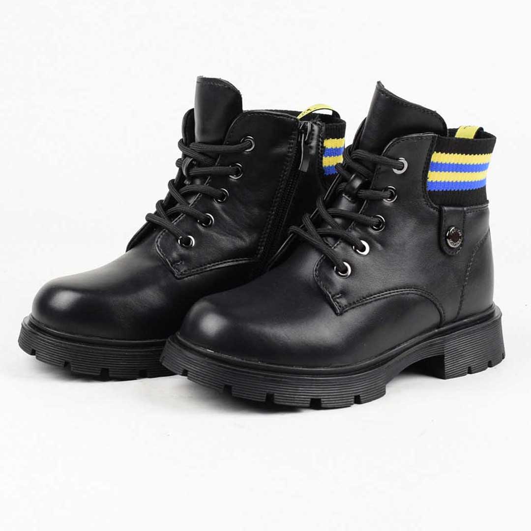 Ботинки детские зимние 337489 р.26 (16,5) Fashion Черный