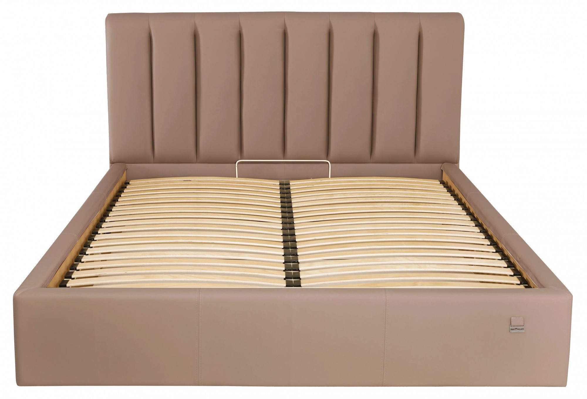 Кровать Двуспальная Richman Санам 180 х 200 см Флай 2213 Светло-коричневая