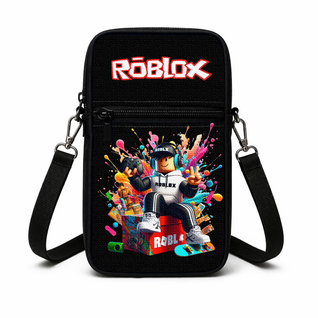 Дитяча сумка через плечо з принтом Roblox 19×10×5 см — арт. 3017640913