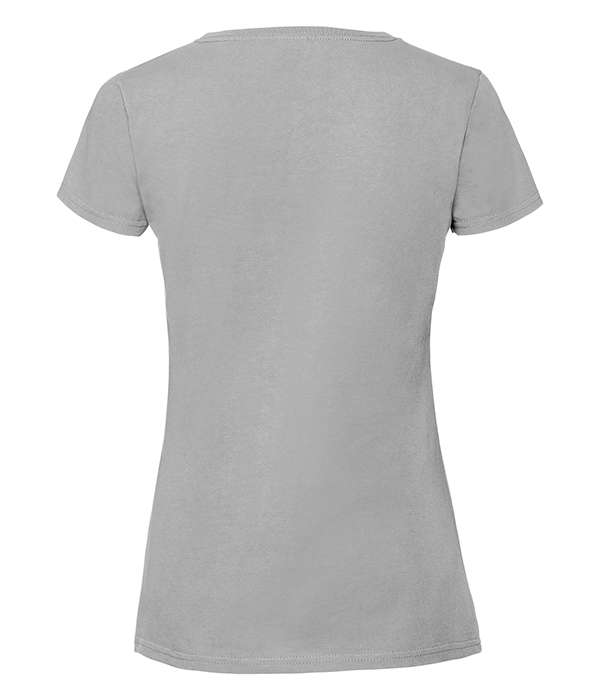 Футболка Fruit of the loom Ringspun Premium T Lady-Fit M Металлик (61-424-0)