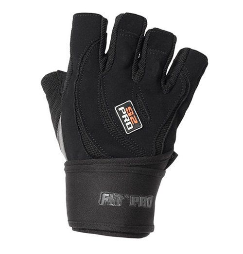 Перчатки для тяжелой атлетики FP-04 S2 Pro Power System  S Черный (07227025)