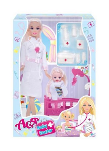 Лялька Ася з докторським набором 35101