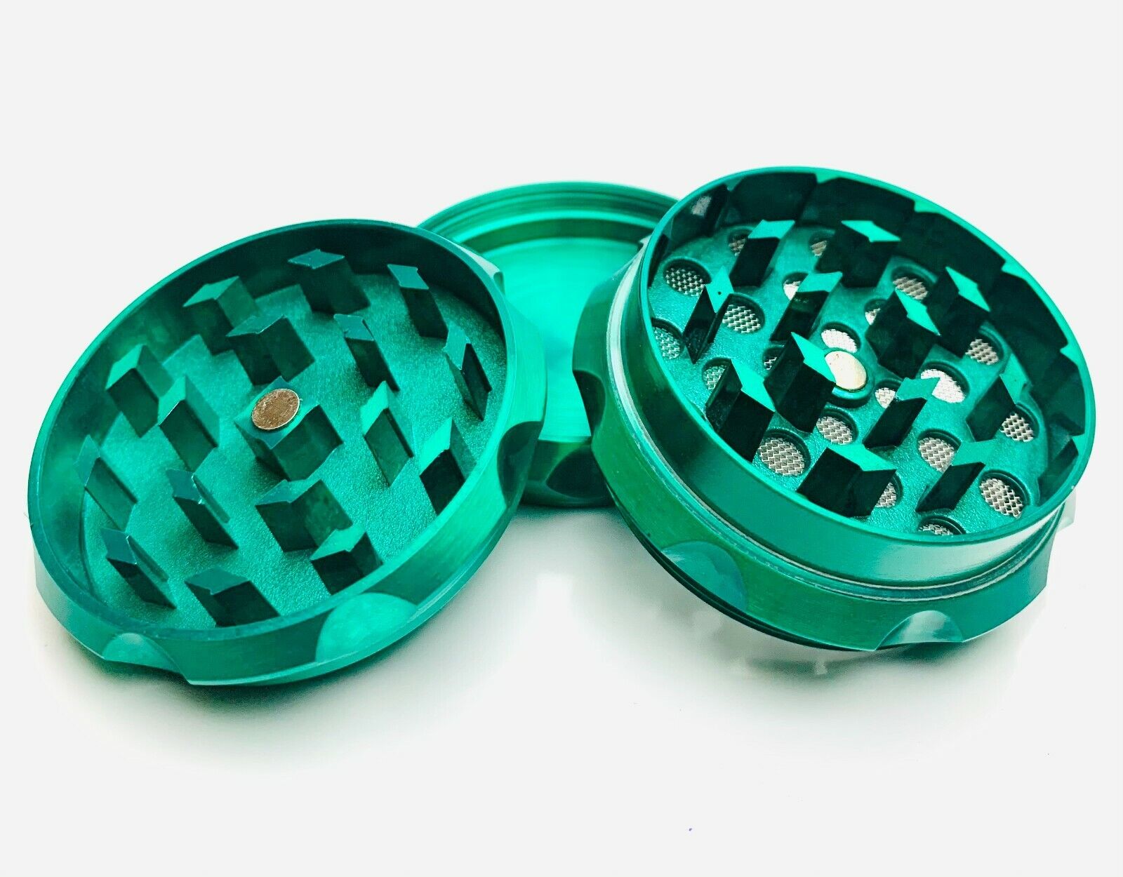 Гриндер для измельчения табака Changfeng D&K CANNABIS DK-5083-4 Green (16493)