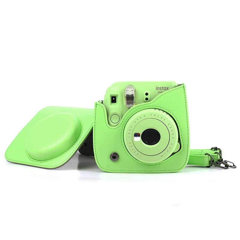 Чохол-кейс для камери моментального друку Fujifilm Instax Mini 9 Caiul Зелений (CA-G02)