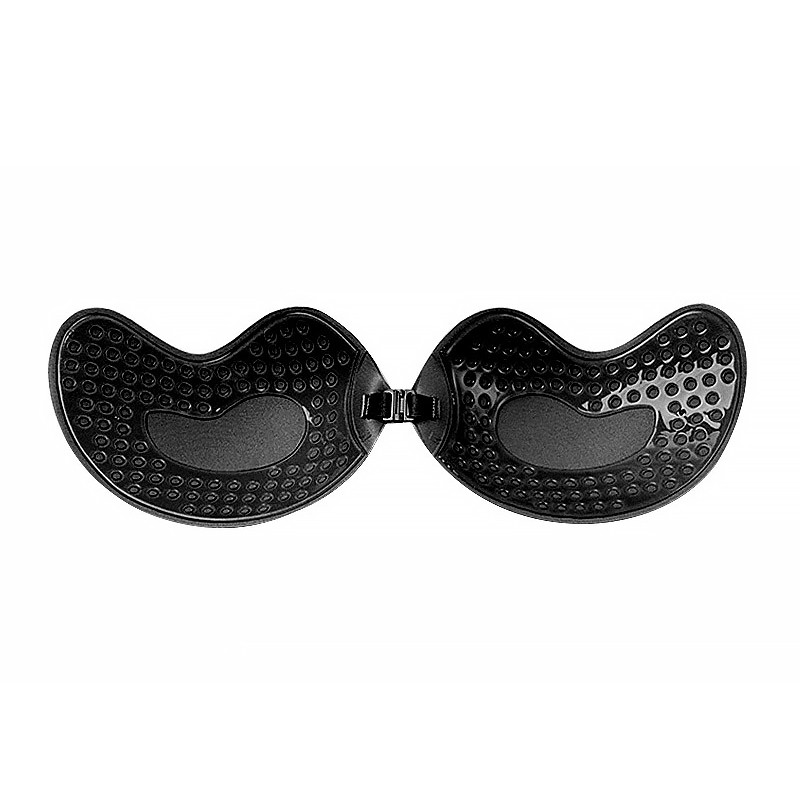 Бюстгальтер-неведимка Lesko Fly Bra G00D88 Черный D