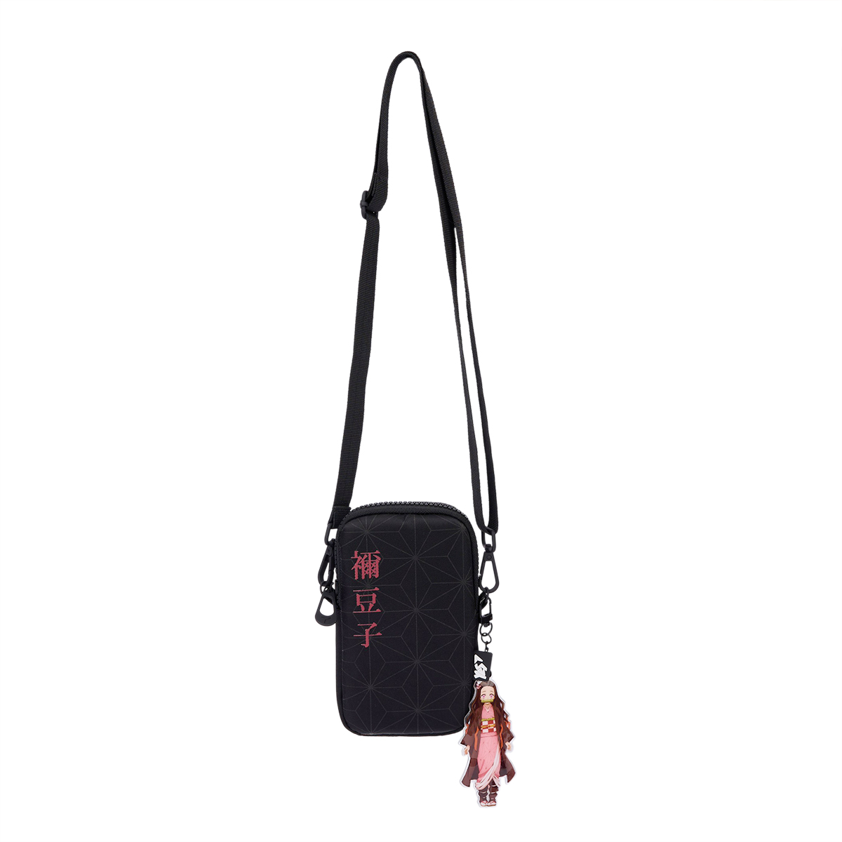 Сумка через плечо YES CB-1 Demon Slayer Nezuko 17,5х10х2,5 см Черный (550062)