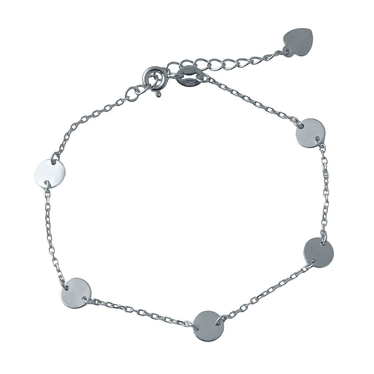 Срібний браслет SilverBreeze без каміння (2005735) 1720 розмір