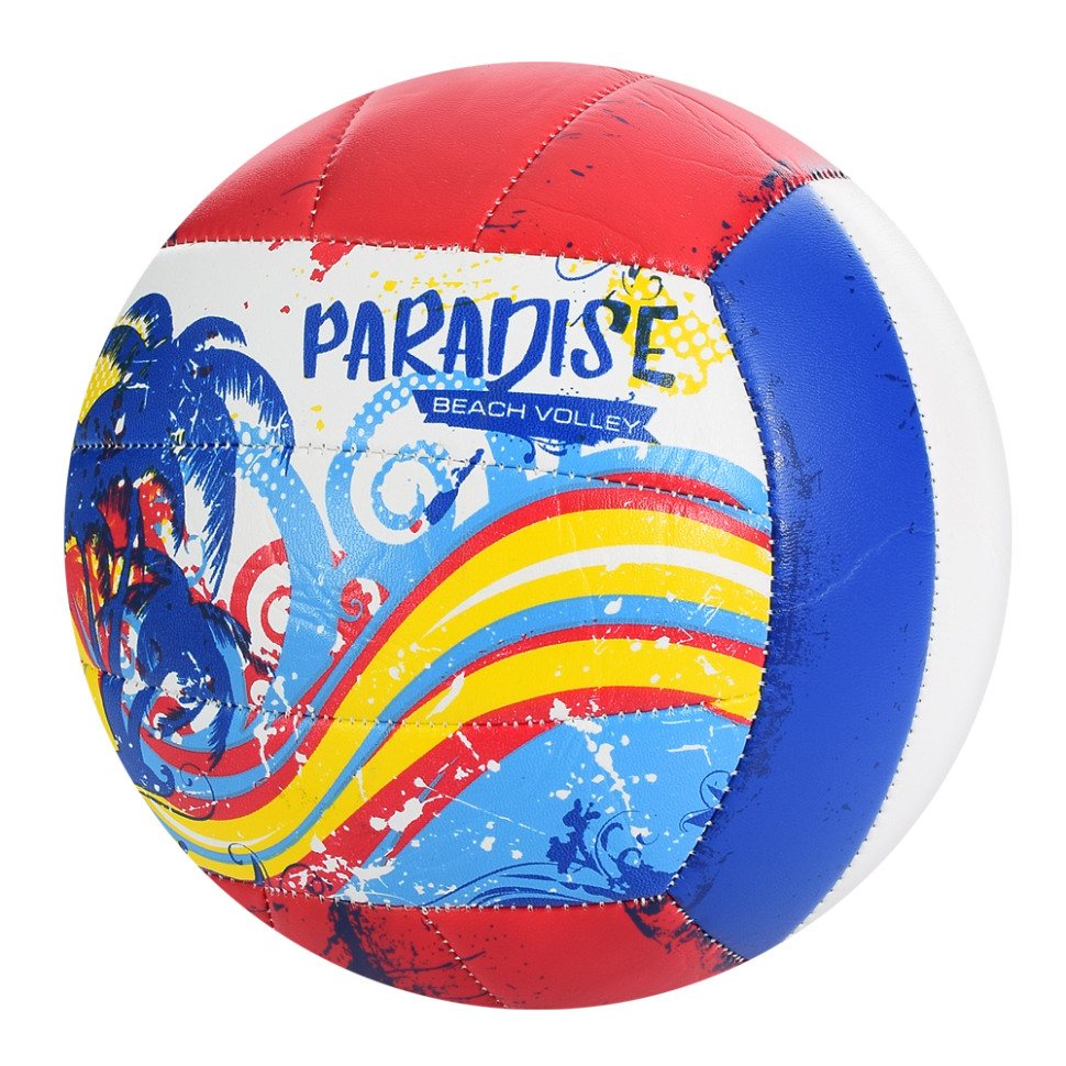 Мяч волейбольный Bambi EV-3369 диаметр 20,7 см Красно-синий