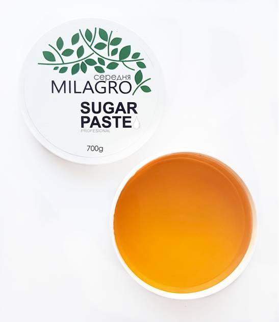 Цукрова паста для шугарингу Milagro Середньої жорсткості 700 г (2d-359)