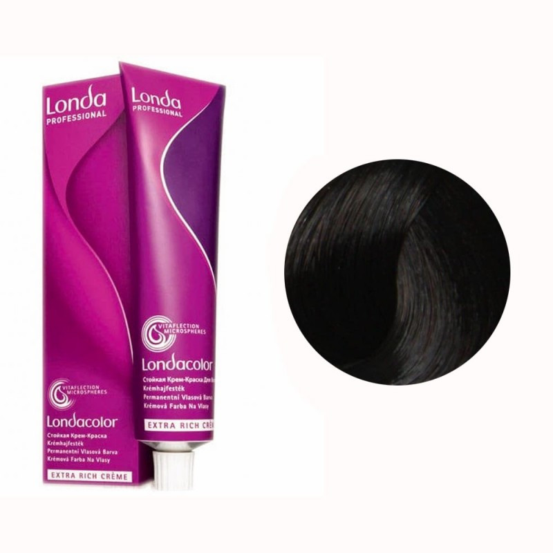 Стойкая крем-краска для волос Londa Professional Londacolor Permanent - 4/77 60 мл (8005610599434)