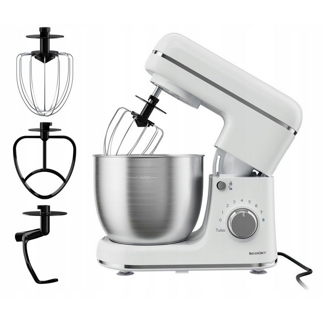 Тестомес планетарный SilverCrest SKM 600 B2 White