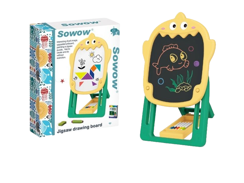 Детский мольберт двухсторонний Sowow 32 х 27 х 60 см Multicolor (155221)