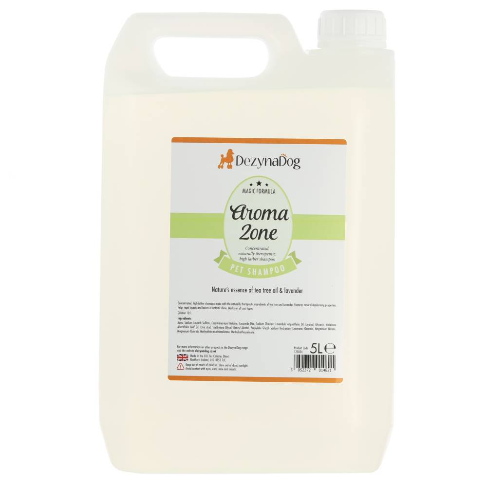Шампунь для любого типа шерсти Dezynadog Aromazone Therapeutic с репеллентом 5 л (125034)