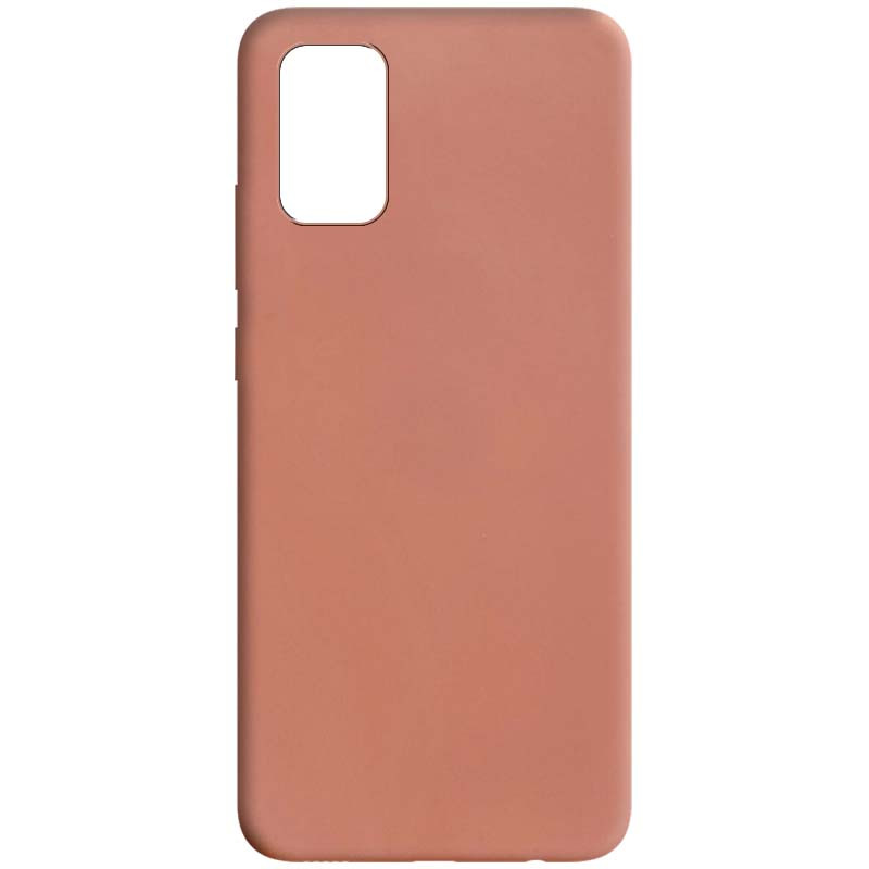 Силиконовый Чехол Candy для Samsung Galaxy M02s (Rose Gold) 1101111