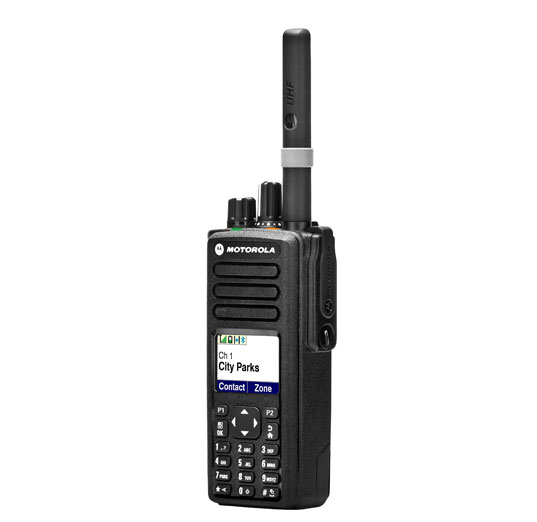 Радиостанция цифровая Motorola MotoTRBO DP4800e VHF AES-256 шифрование 2 штуки