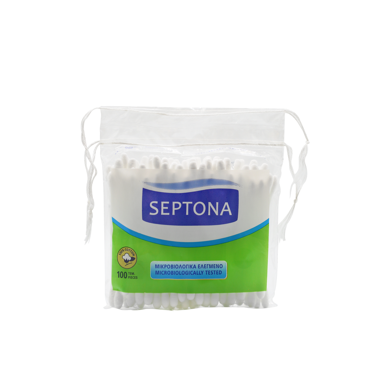 Ватні палички Septona (запаска) 100 шт