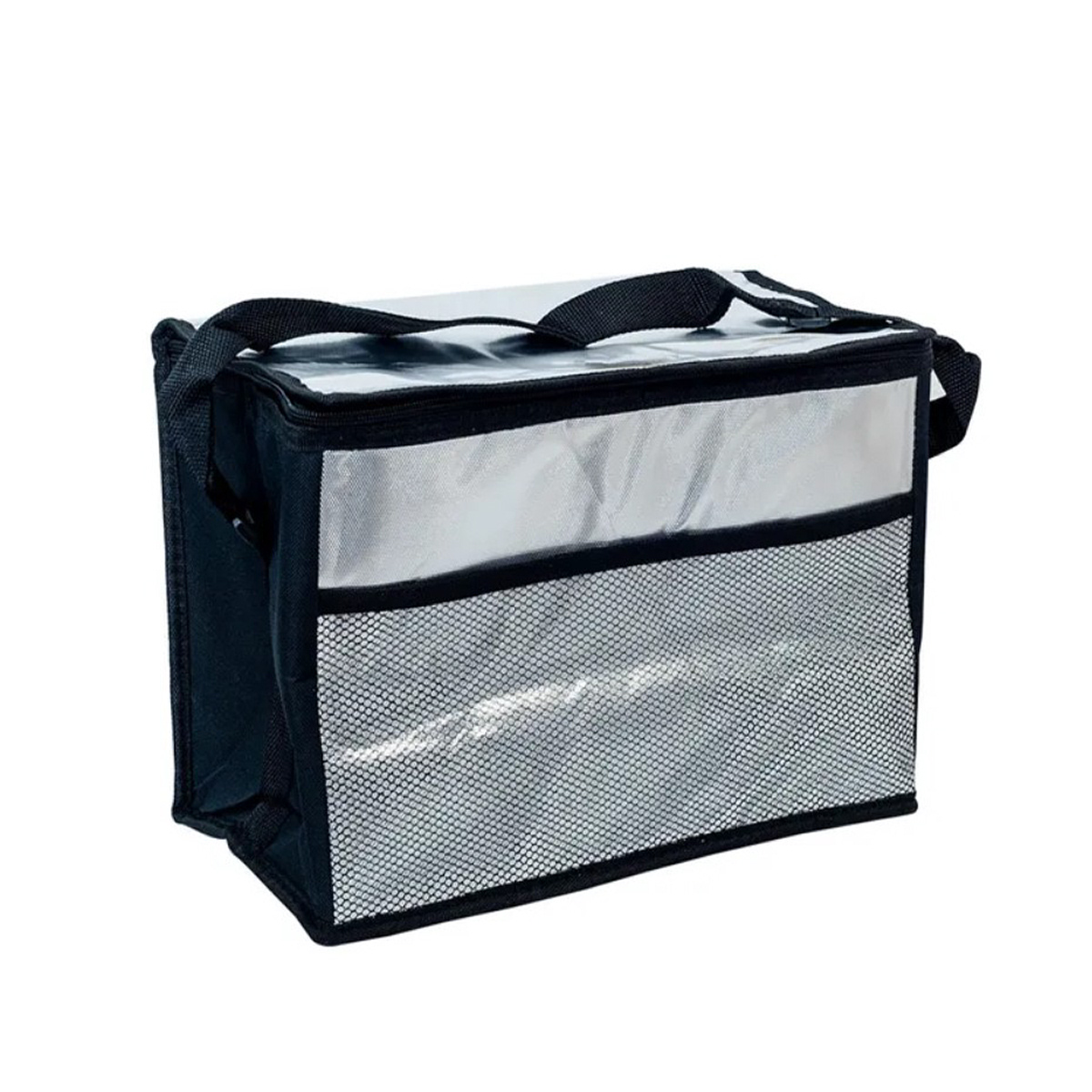 Термосумка Easy Gifts 36х25х29 см серебристо-черный Stenson R28798