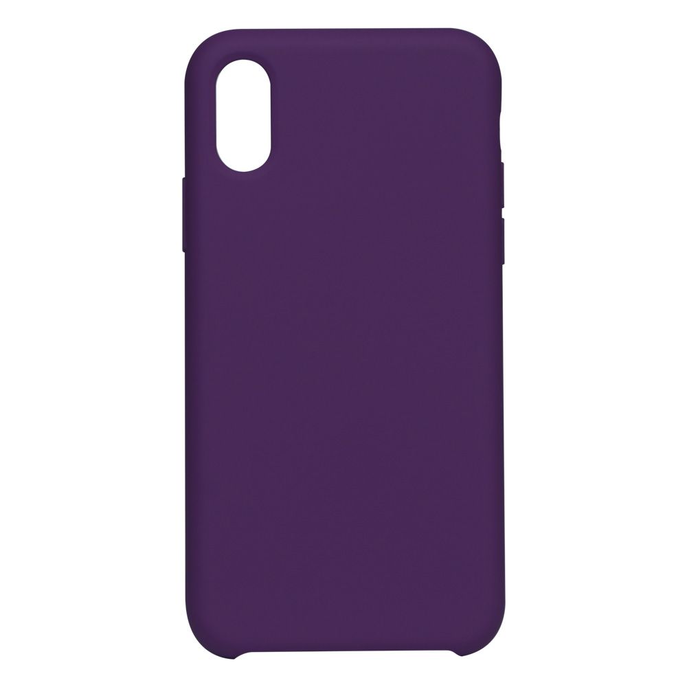 Чохол Soft Case No Logo для Apple iPhone X / iPhone Xs Grape