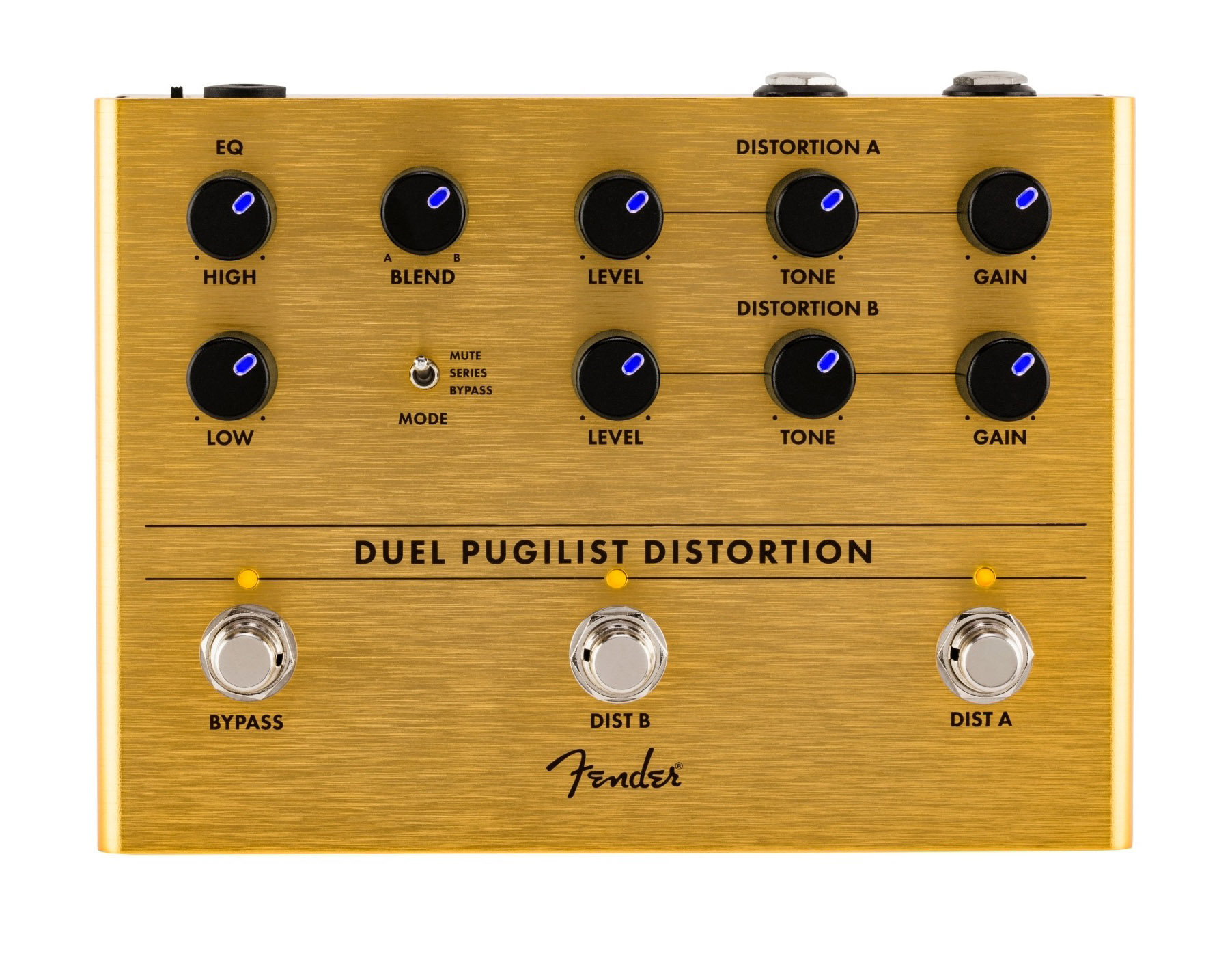 Педаль эффектов Fender Duel Pugilist Distortion