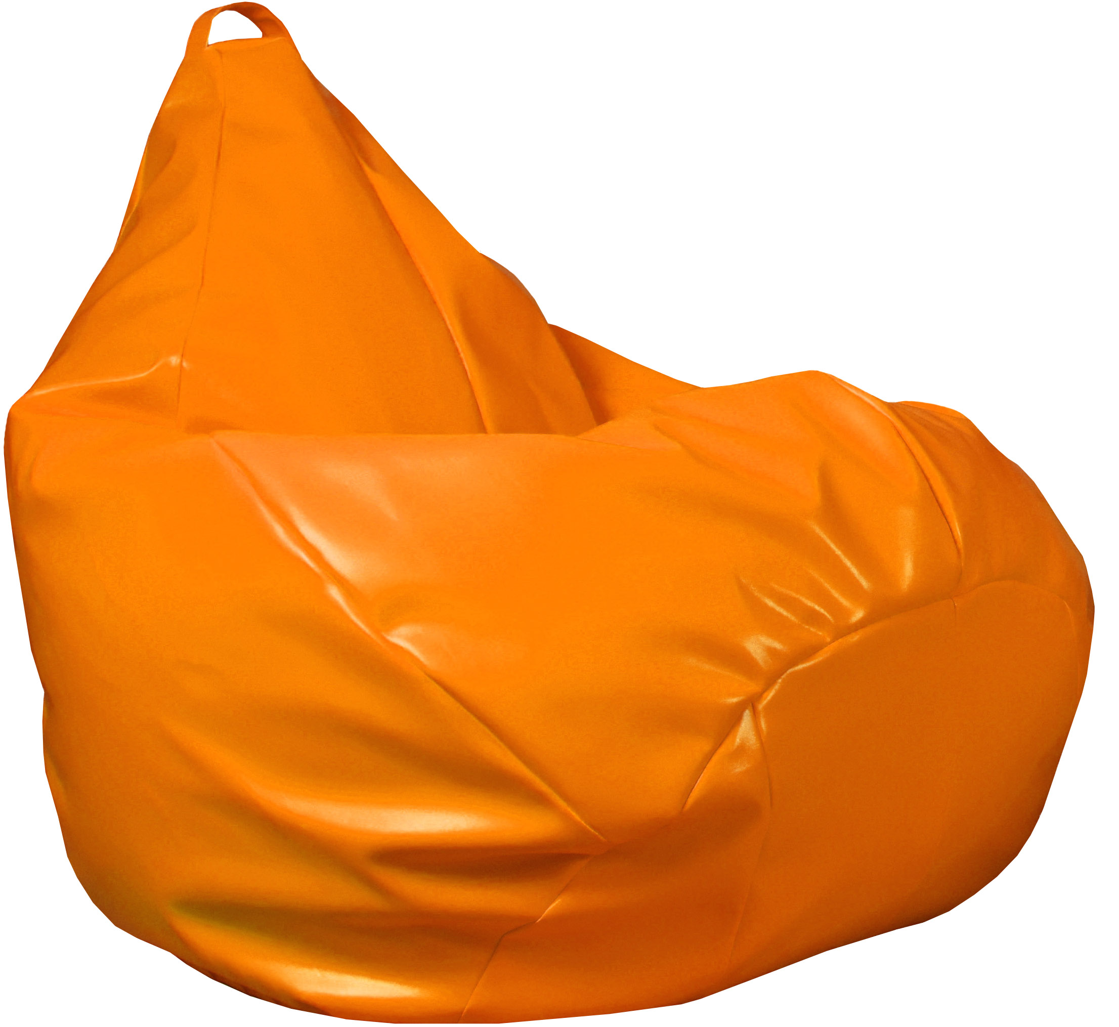 Крісло груша Tia-Sport Екошкіра 90х60 см оранжевий (sm-0069-4)