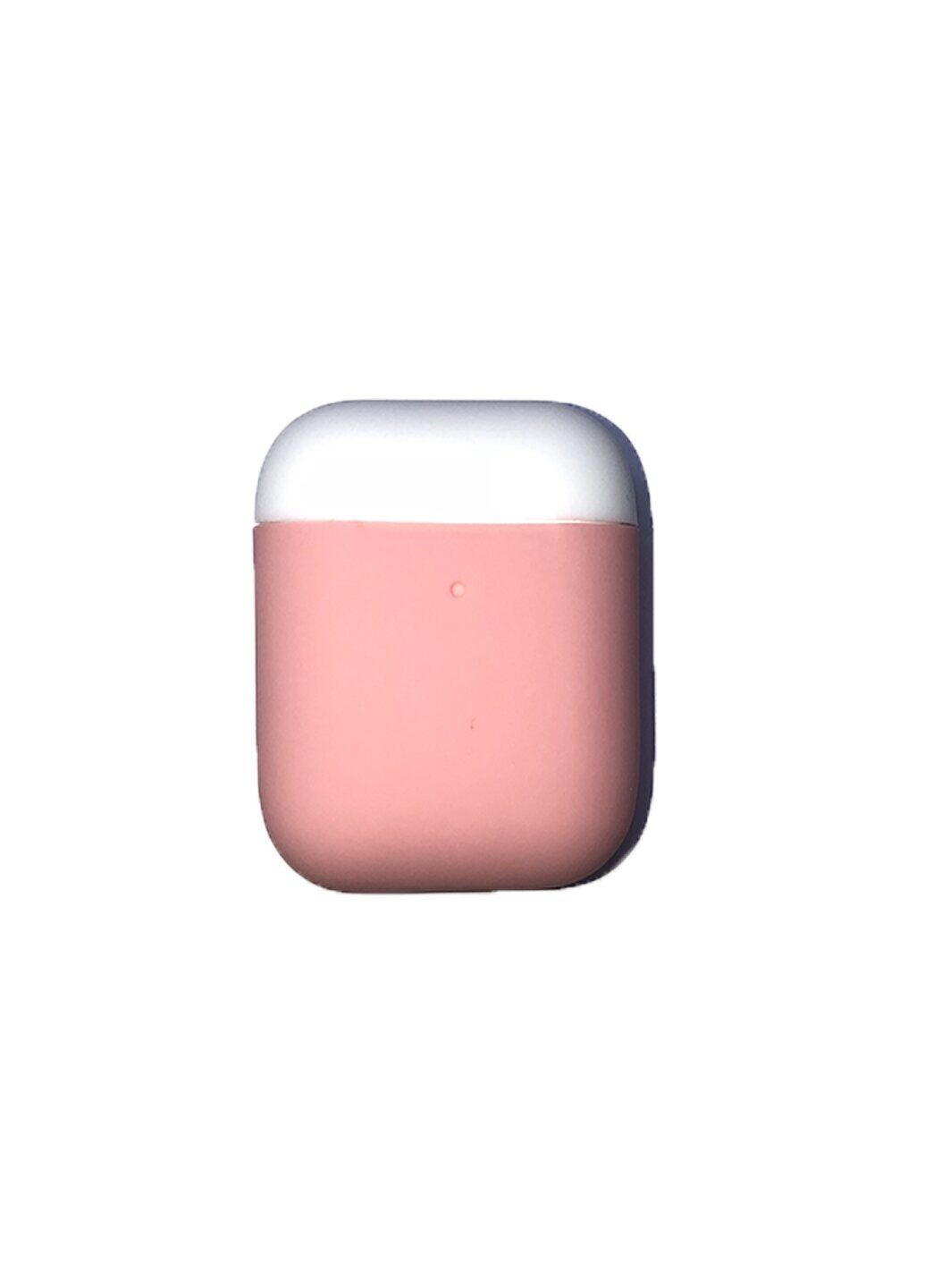 Силіконовий чохол для Airpods 1/2 ARM тонкий Pink Sand (4455pink+white)