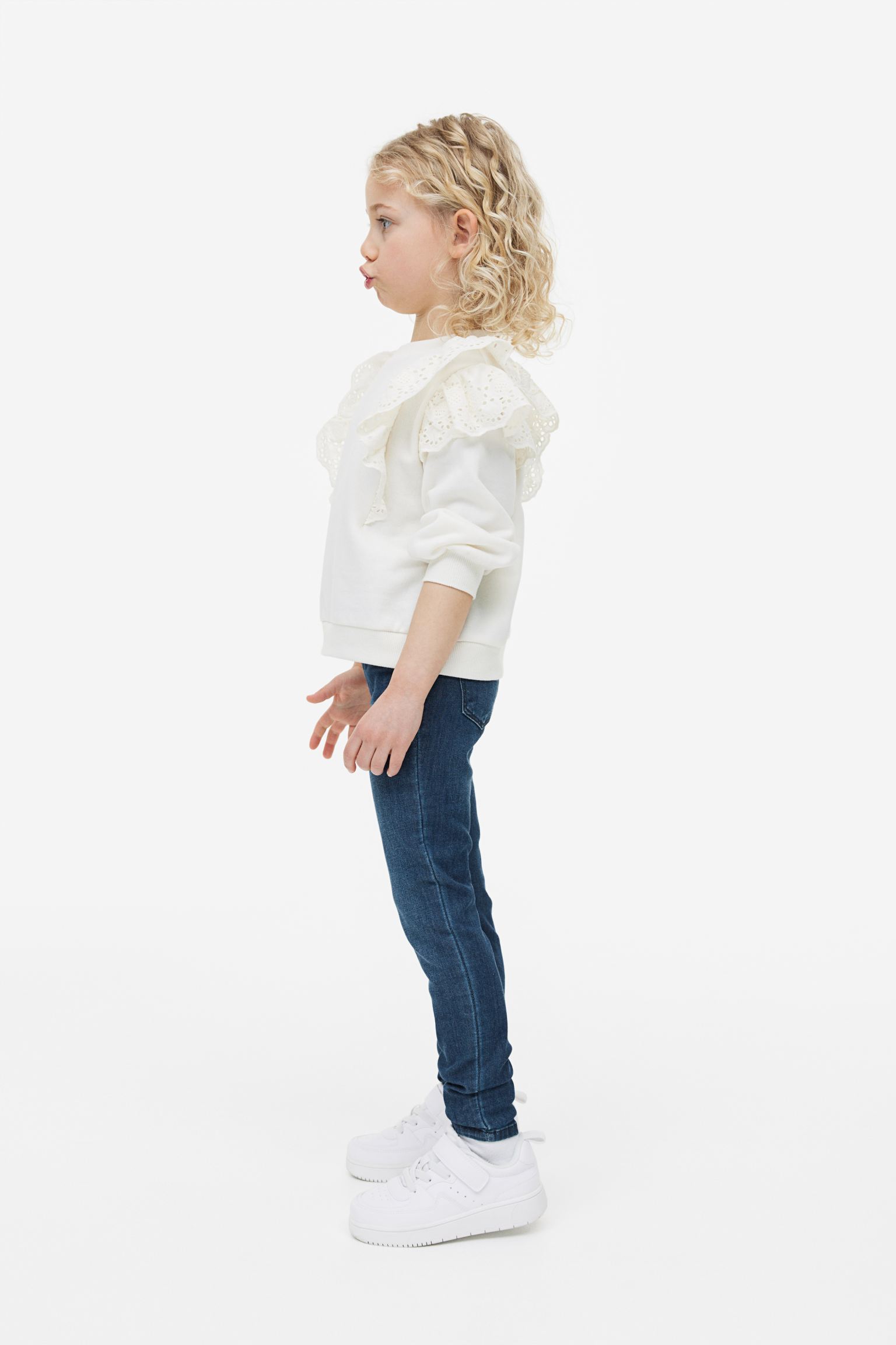 Джинсы для девочки H&M 7712964 98 см Синий (2030000270484)