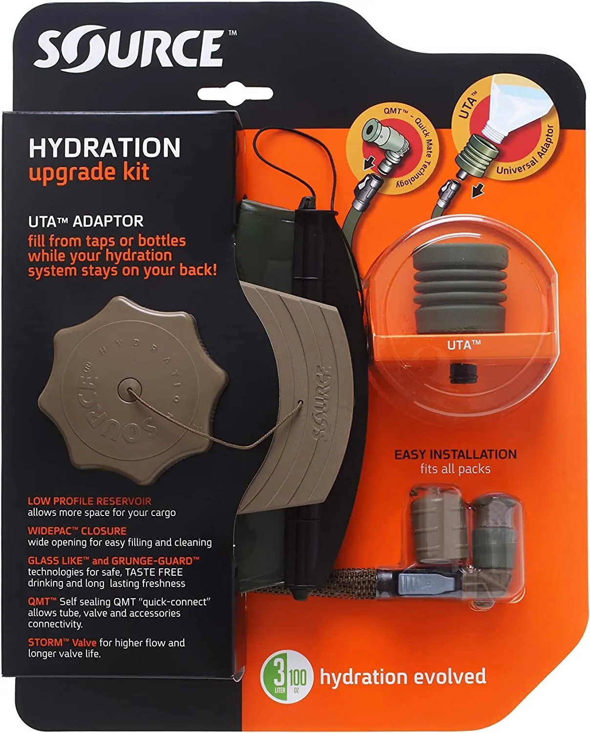 Питьевая система Source WXP Upgrade KIT 3 L Green/Sand (1004-4610130203)