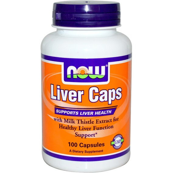 Комплекс для профилактики работы печени NOW Foods Liver Caps 100 Caps