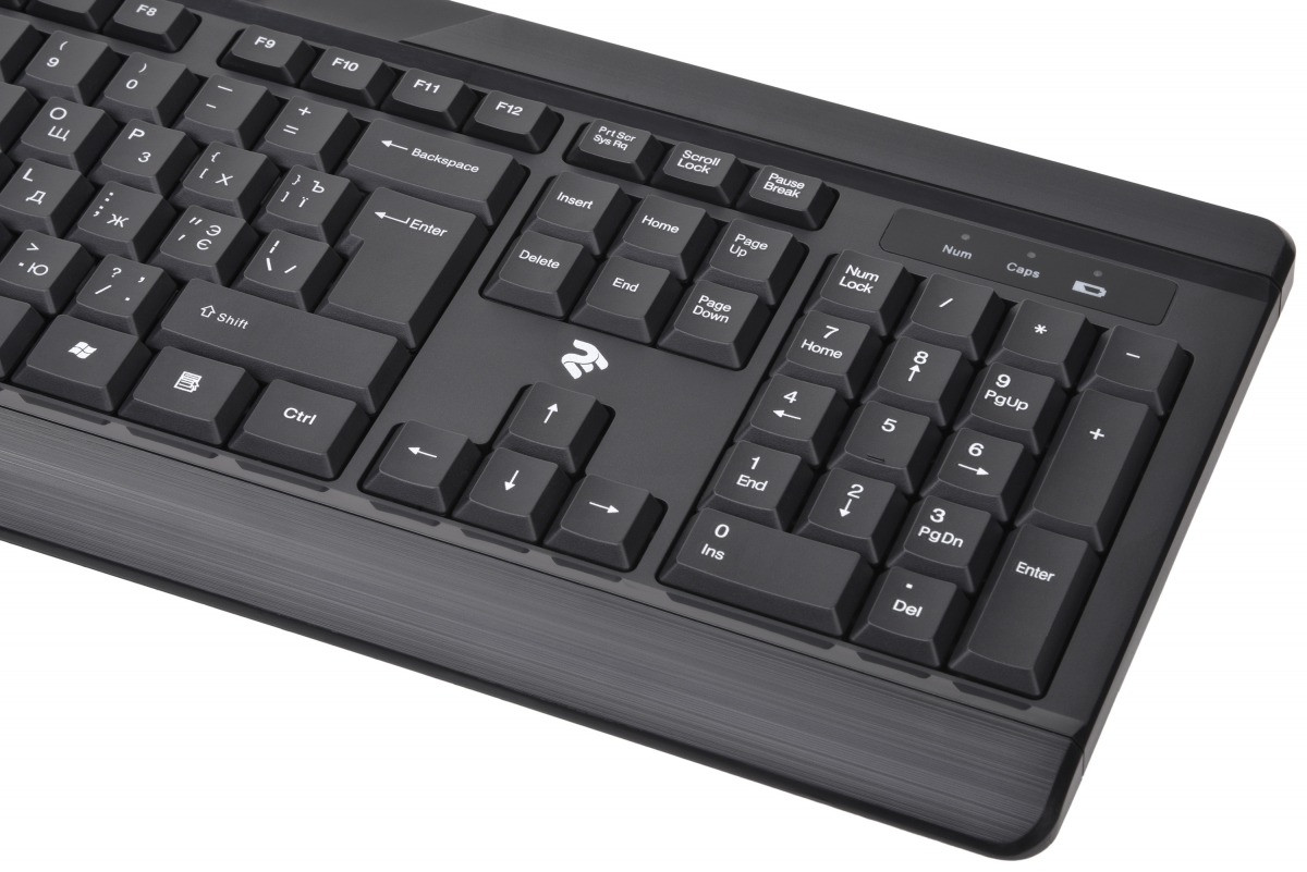 Комплект беспроводной клавиатуры и мыши 2E MK410 WL Черный iz15823