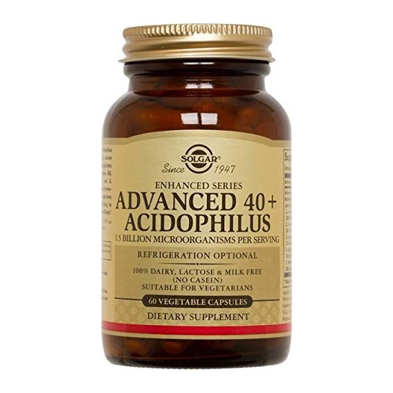 Пробиотик Solgar Advanced 40+ Acidophilus 60 Veg Caps