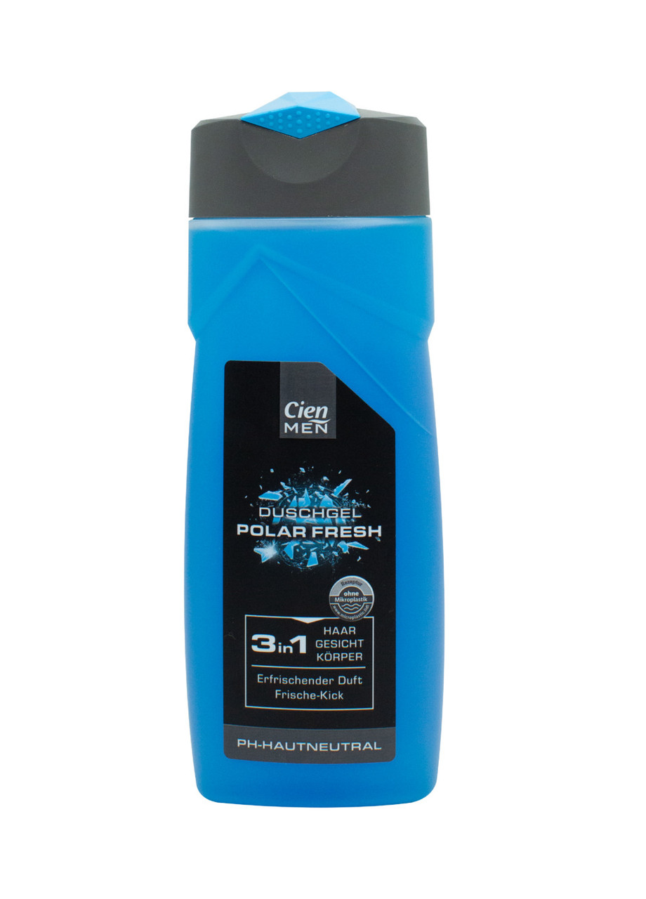 Гель для душа Cien Men 3в1 Polar Fresh 300 мл