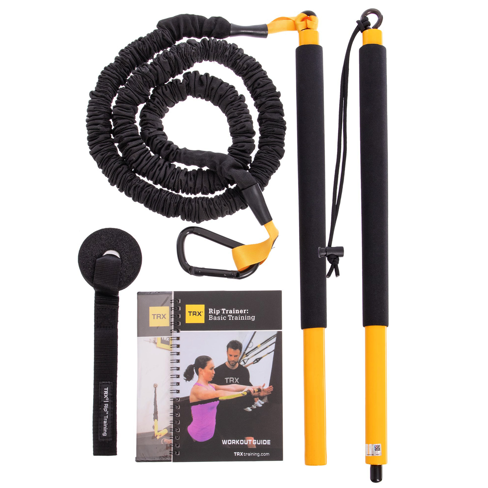 Палка-тренажер TRX SP-Sport FI-3728-07 Жёлтый-чёрный