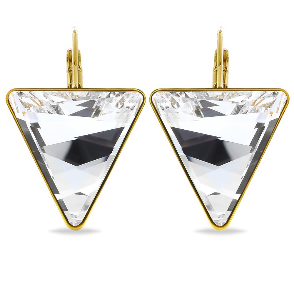 Сережки KOBI Trojuhelnik 21 мм зі Swarovski (7440-5102-02-35)