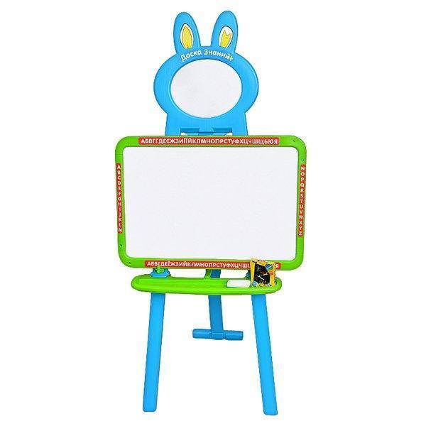 Мольберт дитячий та магнітна дошка Limo Toy 0703 UK-ENG Green Blue 43,5х29 см Зелено-блакитний