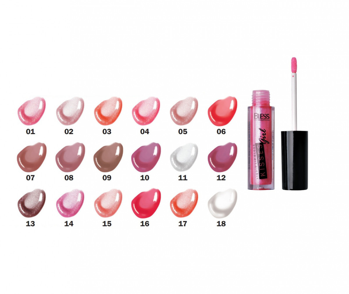 Блиск для губ Bless Kisses Girl 18