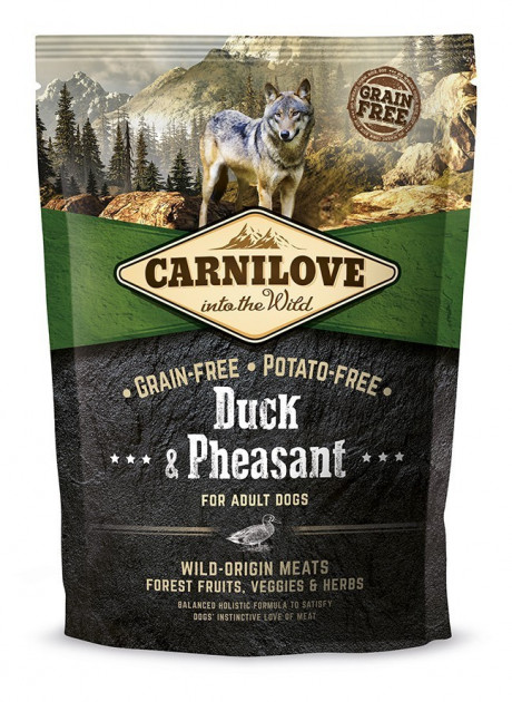 Сухий корм Carnilove Adult Duck Pheasant 1.5 kg (для дорослих собак)