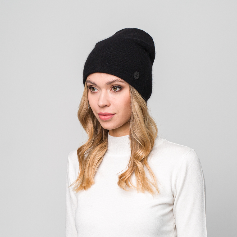 Шапка LuckyLOOK колпак 663-139 One size Черный