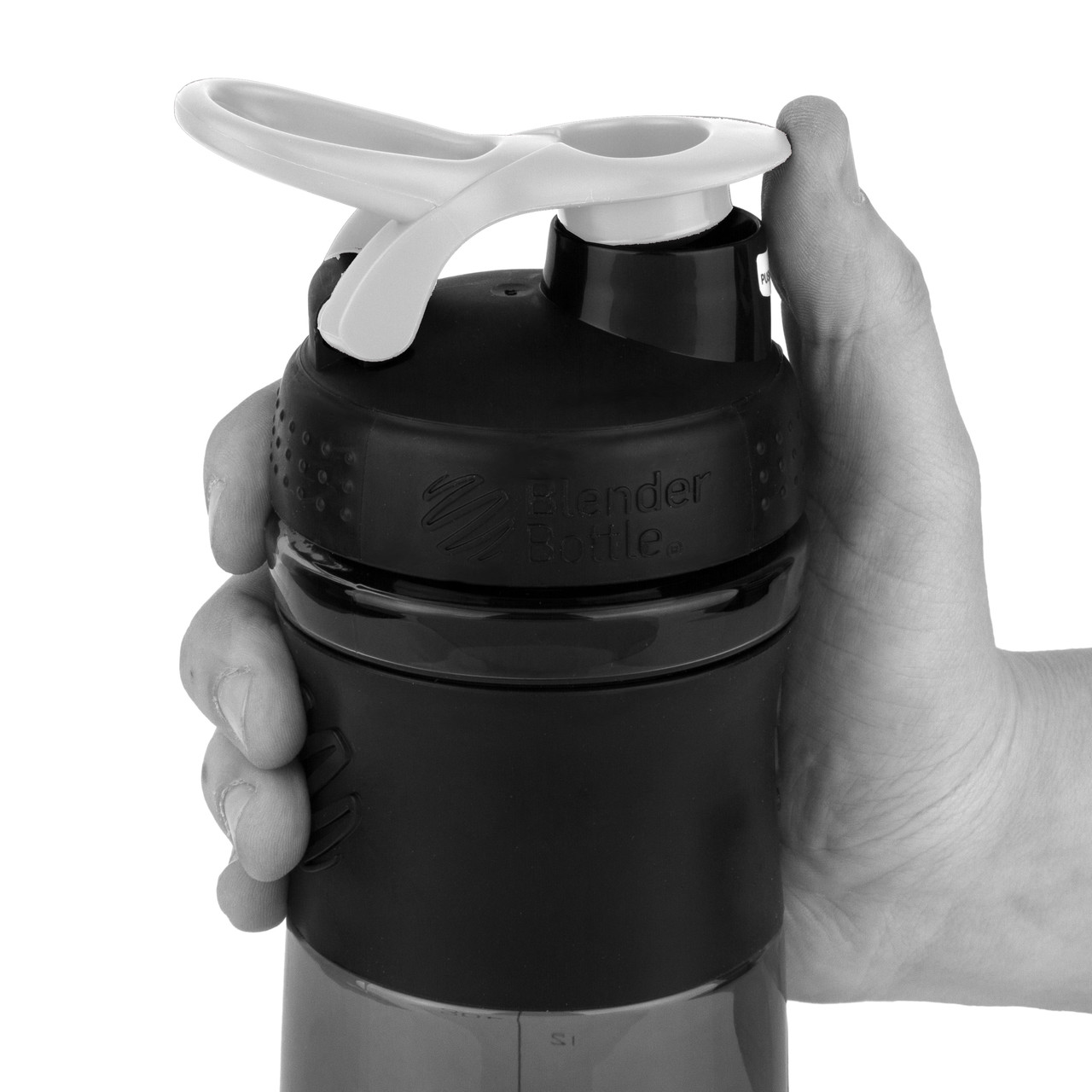Шейкер спортивный бутылка BlenderBottle SportMixer 28oz/820ml Black/White