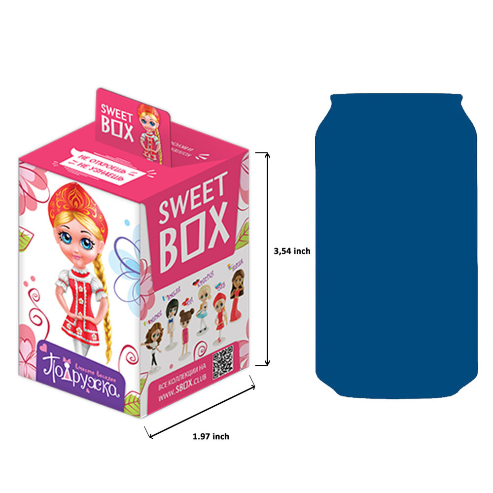 Мармелад с игрушкой в коробочке Sweet Box Подружка 12/10,10г